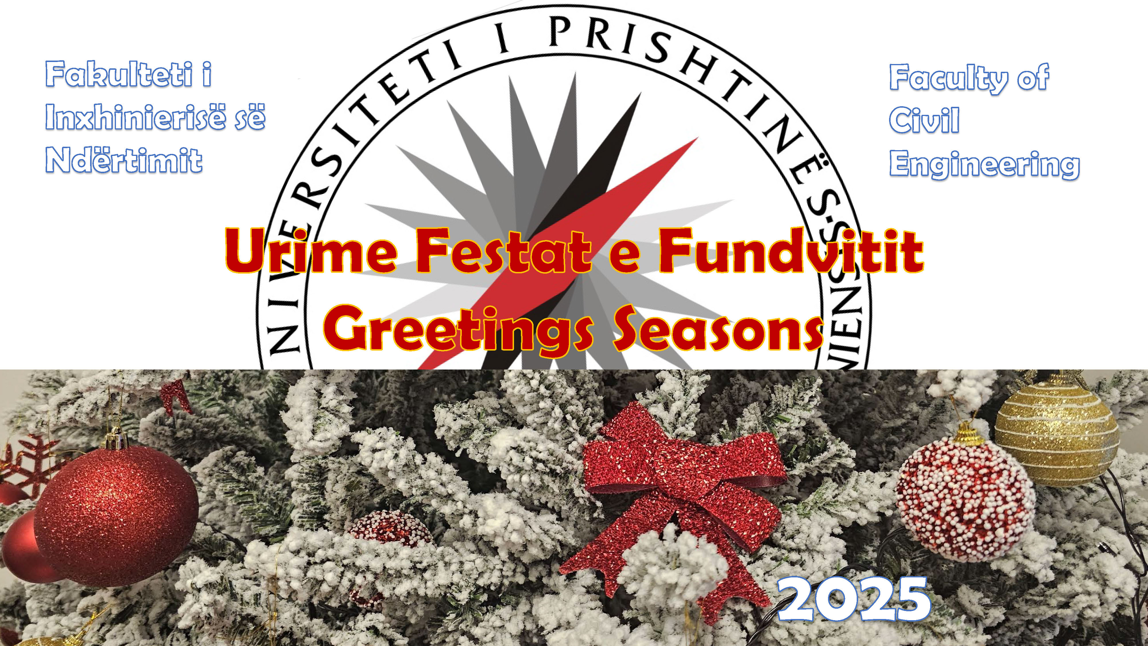 Urime festat e fundvitit!